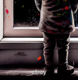 Rombley /Inspired by Martin Whatson / Windows R2 / 32x48/ Giclee / COA/ ED 25#