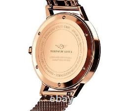 Rose Gold Gloss Limited Edition Swiss Mvt Watch By Nation of Souls RRP £189