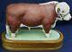 Royal Worcester Hereford Bull Doris Lindner Ltd Edt 1000 Pieces Circa 1959
