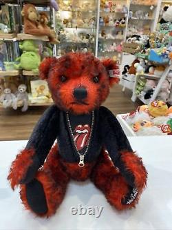 SALE Steiff Rocks! The Rolling Stones Limited Edition Character 3000 Pieces