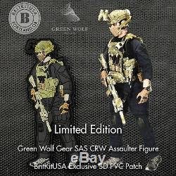 SAS C. R. W Assaulter (Green Wolf Gear Exclusive) Custom + Limited Edition Patch