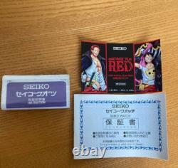 SEIKO One Piece FILM RED Collaboration Watch 2000 Limited Edition New F/S