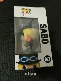 SIGNED One Piece SABO Certified Signed TOYZILLA Limited #9/100 Edition Funko POP