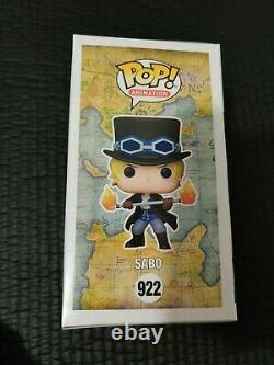 SIGNED One Piece SABO Certified Signed TOYZILLA Limited #9/100 Edition Funko POP