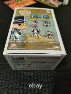 SIGNED One Piece SABO Certified Signed TOYZILLA Limited #9/100 Edition Funko POP