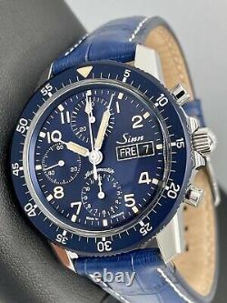 SINN 103 SA B E Limited Edition 500 Piece Blue Dial Swiss Valjoux 7750 Automatic