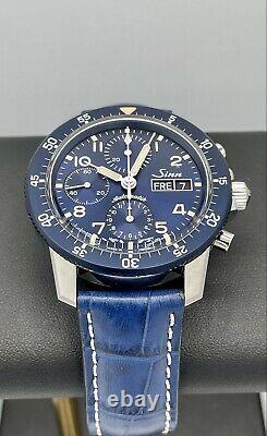 SINN 103 SA B E Limited Edition 500 Piece Blue Dial Swiss Valjoux 7750 Automatic