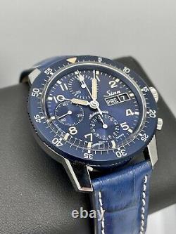 SINN 103 SA B E Limited Edition 500 Piece Blue Dial Swiss Valjoux 7750 Automatic