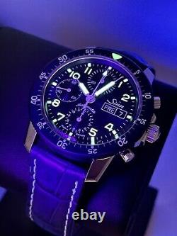 SINN 103 SA B E Limited Edition 500 Piece Blue Dial Swiss Valjoux 7750 Automatic