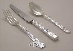 SPRINGTIME Design EBEN PARKER LTD Silver Service 126 Piece Canteen of Cutlery