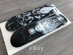 SUPREME x H. R. Giger Skateboard Deck Set. Spell IV & Lil II LIMITED EDITION