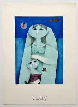 Sami Briss (B. 1930) Serigraph on Paper Limited Edition Hand signed