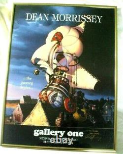 Sandman Ship of Dreams Dean Morrissey Signed Art Framed Print