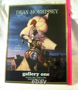 Sandman Ship of Dreams Dean Morrissey Signed Art Framed Print