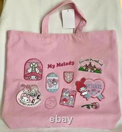 Sanrio My Melody patch tote bag Sanrio Puroland Limited Edition