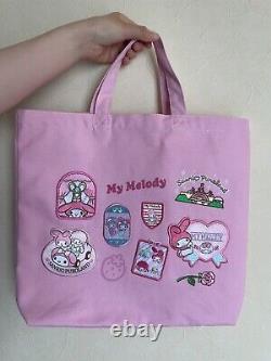 Sanrio My Melody patch tote bag Sanrio Puroland Limited Edition