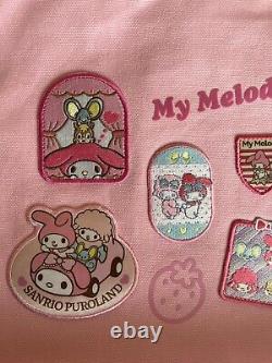 Sanrio My Melody patch tote bag Sanrio Puroland Limited Edition