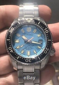 Seiko Marinemaster 300M SLA015 Limited Edition Blue Dial 200 Pieces For Europe