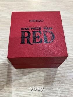 Seiko One Piece Film Red Watch Limited Edition 2000pcs Unworn Collector Japan