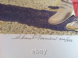 Shaul nameri limited edition only 333 copies amazing Lithograph signed