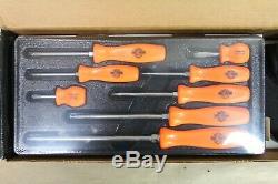 Snap-On 8 Piece Limited Edition Screwdriver Set With Harley-Davidson Hat, 95th Ann