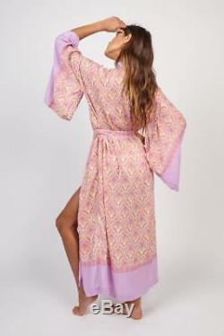 Spell And The Gypsy Diamond Eyes Jewel Maxi Kimono Os Bnwt