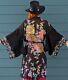 Spell Designs Gypsy Boho Black Jimi Midi Festival Robe Kimono Duster Bnwt S/m