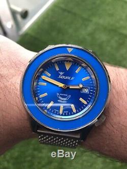 Squale 60 ATMOS Blue Puro Limited Edition (No. Xx of 160 pieces)