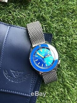 Squale 60 ATMOS Blue Puro Limited Edition (No. Xx of 160 pieces)