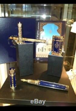 St Dupont Prestige 1001 Nights Collector 3 Piece Limited Edition Fountain Pen