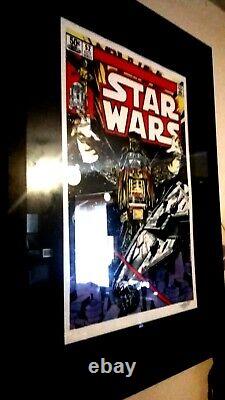 Stan Lee Signed Collectors Star Wars Marvel Darth Vader Ltd Edition Giclée Print