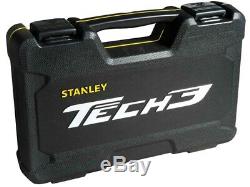 Stanley Tech3 Limited Edition 1/4 &1/2in Drive 78 Piece Socket & Accessory Set
