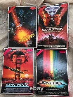 Star Trek IV set of 4 Limited Edition 1000 Piece Jigsaw Puzzle Sealed