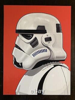 Star Wars Imperial Stormtrooper Giclee Art Print Mike Mitchell Mondo SDCC New