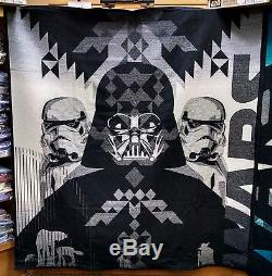 Star Wars Pendleton Blankets 4 Piece Limited Edition Set New Rare Hope Jedi Wool