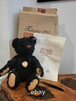 Steiff Teddy Bear 1953 schwarz, 35cm Limited edition of 3,000 pieces worldwide