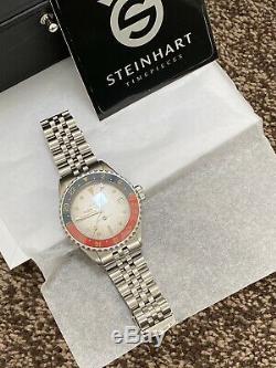 Steinhart 39mm Vintage Gmt Dual Time Limited Edition 30 Pieces Worldwide