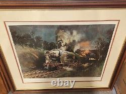 Terence Cuneo 4-Piece Limited Edition Train Prints, Signed & Framed