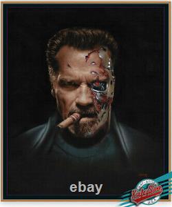 Terminator-1st. Limited Edition Enhanced Giclee on Canvas A/P, Painted by KOUFAY