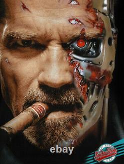 Terminator-1st. Limited Edition Enhanced Giclee on Canvas A/P, Painted by KOUFAY