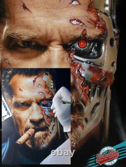 Terminator-1st. Limited Edition Enhanced Giclee on Canvas A/P, Painted by KOUFAY