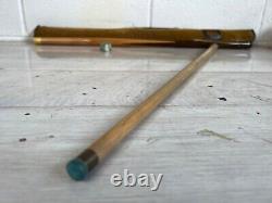 Terry Griffiths Riley Limited Edition Vintage 2 Piece Snooker Cue With Bag Old