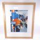 The Fruit Market Claude Fauchere Limited Edition Framed Serigraph Numbered 272