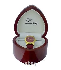 True Love Rose Gold Watch Swiss Movement Limited Edition presented in heart box