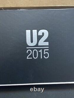 U2 STAGE USED Piece Limited Edition U2 VIP Book 2015 innocence & Experience Tour