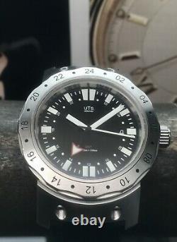 UTS Munchen 1000m GMT Limited Edition Diver 200 Pieces Swiss ETA 2893 Automatic