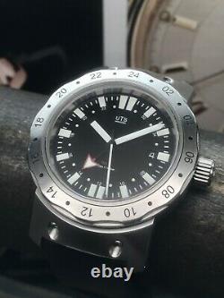 UTS Munchen 1000m GMT Limited Edition Diver 200 Pieces Swiss ETA 2893 Automatic