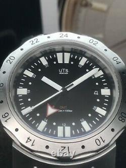 UTS Munchen 1000m GMT Limited Edition Diver 200 Pieces Swiss ETA 2893 Automatic