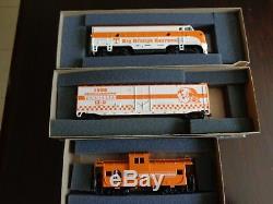 Ut Tennessee Vols The Big Orange Express 3 Piece Train Set Athearn Ho Scale