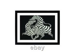 VICTOR VASARELY Signed Original Lithograph With COA